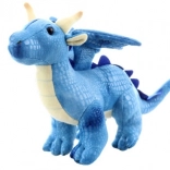 dragon en peluche bleu 20 cm éco-responsable