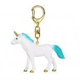 Porte-clés Mojo licorne turquoise
