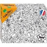 Puzzle noir et blanc VILAC KEITH HARING – 1000 pièces