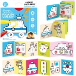 Coloriages longs Véhicules au travail