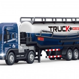 Tracteur-citerne en métal avec effets lumineux et sonores 40 cm