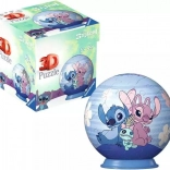 Puzzleball 3D DISNEY Stitch et Angel 54 pièces