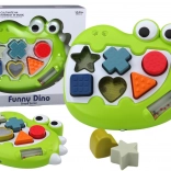 Trieur sensoriel dinosaure avec mélodies pour les tout-petits