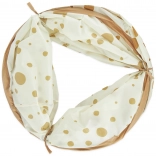 Tunnel de jeu auto-dépliant Bieco avec pois