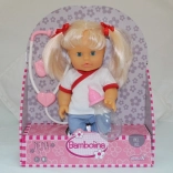 Poupée Nena 36 cm docteure avec stéthoscope et biberon