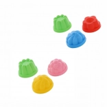 Moules en plastique 3 pcs 8 cm