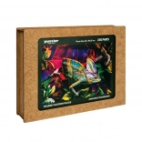 Puzzle en bois Caméléon étonnant 250 pièces