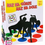 Grande tapis de jeu pour enfants 3+ – jeu d’adresse Raz na górze raz na dole