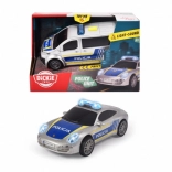 Voiture de police SOS à friction avec lumière et son
