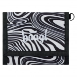 Portefeuille en textile à motif noir et blanc BAAGL