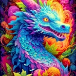 Puzzle Dragon céleste 1000 pièces