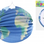 Lampion sphère Terre 25 cm