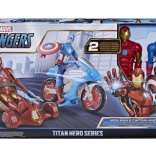 Marvel Avengers Titan Hero coffret de figurines avec véhicules