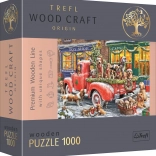 Puzzle en bois Les petits assistants du Père Noël 1000 pièces