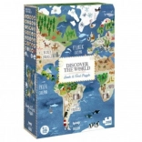 Puzzle géant Londji Découvrez le monde