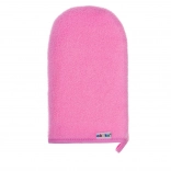 Gant de toilette éponge Akuku rose