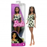 Poupée Barbie Fashionistas en combinaison menthe à pois