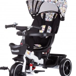 CHIPOLINO Tricycle avec auvent Smart 2-en-1 Blanc