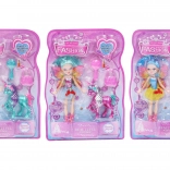 Poupée fée avec licorne 21 cm