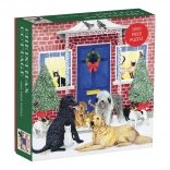 Puzzle chalet de Noël 1000 pièces
