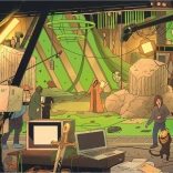 Puzzle Trouve 10 objets – cinéma, 300 pièces XL