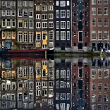 Puzzle Maisons d’Amsterdam 1000 pièces