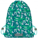 Sac à dos de poche avec Creeper argenté de MINECRAFT