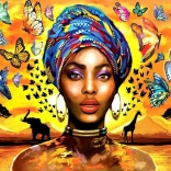 Puzzle Anatolian Belle femme 1000 pièces