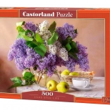 Puzzle 500 pièces – fleurs de lilas dans un vase