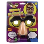 Lunettes de carnaval avec nez et moustache