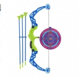 Arc avec flèches à ventouse et cible 57 cm