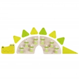 Classic World tableau mural musical en bois crocodile XL