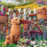 Puzzle chiens mignons 500 pièces RAVENSBURGER