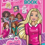 Livre d'autocollants avec coloriages Barbie