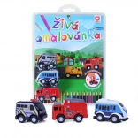 Coloriage de voiture en direct