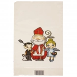 Sachet de Saint-Nicolas en PVC transparent 21 × 40 × 8,5 cm