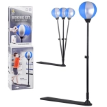 Set de boxe pour enfants avec support réglable et poire de frappe