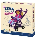 Ensemble de construction SEVA Famille Poussette