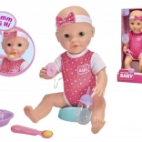 Poupée Nouveau-Né Affamé 38 cm