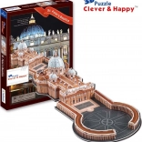 Puzzle 3D Basilique St. Pierre Vatican