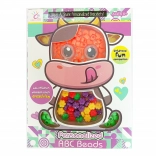 Set de perles colorées Vache