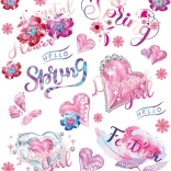 Patches thermocollants de printemps petit format