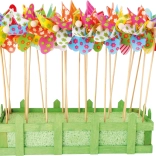 Moulin à vent en bois coloré SMALL FOOT pour enfants
