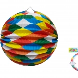 lanterne en papier boule 25 cm