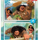Puzzle Disney Vaiana l'Audacieuse 2 x 48 pièces