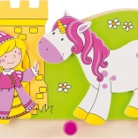Porte-vêtements Princesse et Licorne