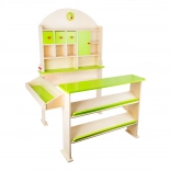 Stand de marché pour enfants en bois vert - Small Foot
