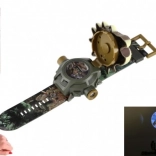 Montre digitale pour enfant avec projecteur dinosaure