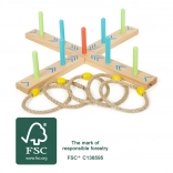 Jeu de lancer d’anneaux pour enfants Active
