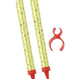 Fontaine de fête dorée avec support pour bouteille